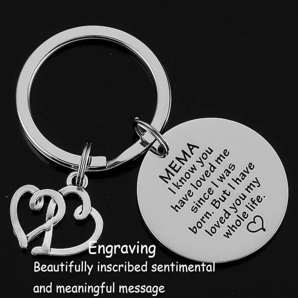 MEMA Grandma Keychain Gift, 